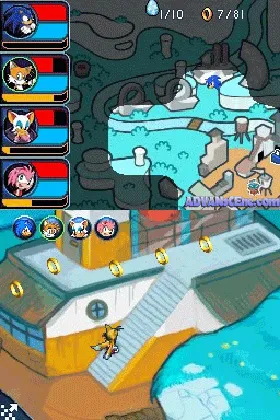 Sonic Chronicles - Yami Jigen kara no Shinryakusha (Japan) screen shot game playing